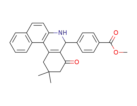 methyl 4-(2,2-dimethyl-4-oxo-1,2,3,4,5,6-hexahydrobenzo[a]phenanthridin-5-yl)benzoate