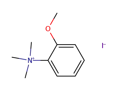 Molecular Structure of 70329-19-0 (2-methoxy-N,N,N-trimethylanilinium)