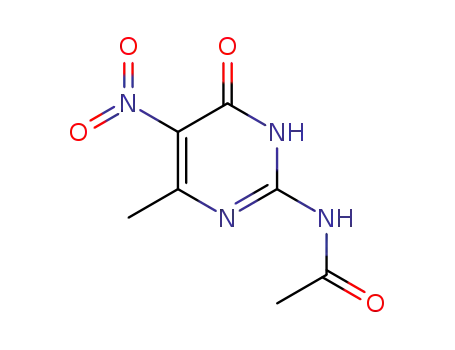 Acetamide, N-(1,4-dihydro-6-methyl-5-nitro-4-oxo-2-pyrimidinyl)-