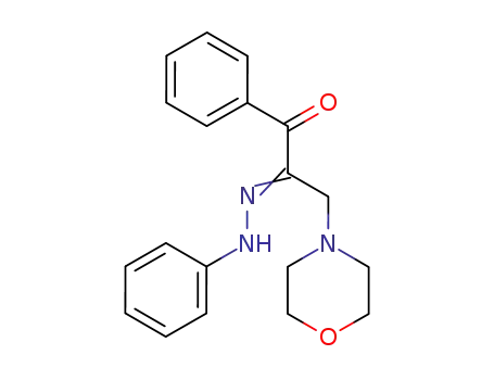 Molecular Structure of 110378-55-7 (3-Morpholino-2-phenylhydrazonopropiophenon)