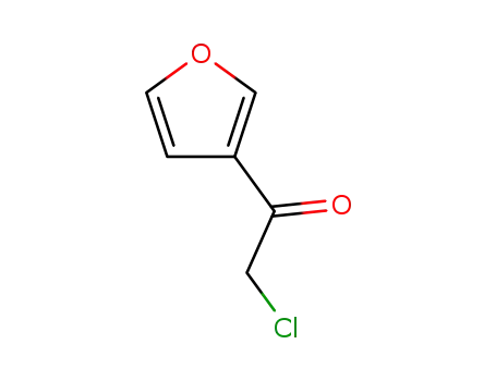 Molecular Structure of 57241-17-5 (Ethanone, 2-chloro-1-(3-furanyl)- (9CI))