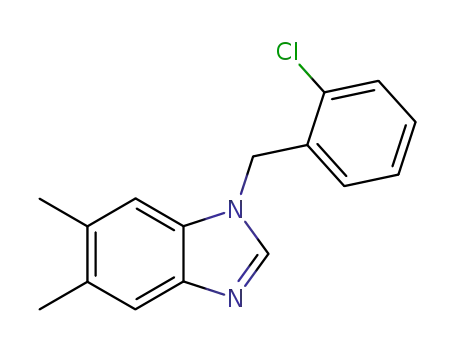 1-(2-chlorobenzyl)-5,6-dimethyl-1H-benzo[d]imidazole