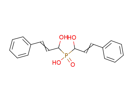 Molecular Structure of 31238-48-9 (bis(α-hydroxycinnamyl)phosphinic acid)