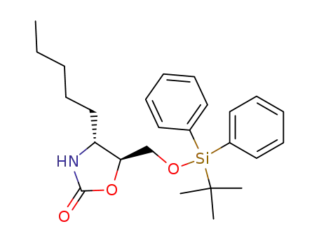 (4R,5S)-5-pentyl-4-(tert-butyldiphenylsilyloxymethyl)-1,3-oxazolidin-2-one