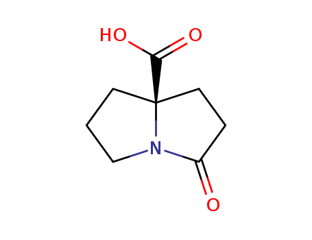 3-oxohexahydro-1H-pyrrolizine-7a-carboxylic acid