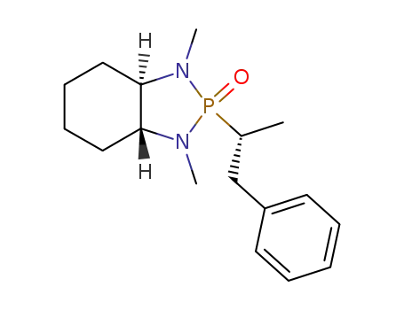 (3aR,7aR)-2<(1R)-methyl-2-phenylethyl>-<3a,4,5,6,7,7a-octahydro-1,3-dimethyl-1,3,2-benzodiazaphosphole>-2-oxide