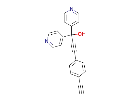 1,1-di-4-pyridyl-3-(4-ethynylphenyl)prop-2-yn-1-ol