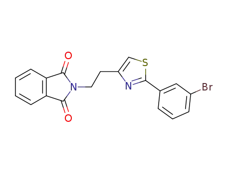 2-{2-[2-(3-bromo-phenyl)-thiazol-4-yl]-ethyl}-isoindole-1,3-dione