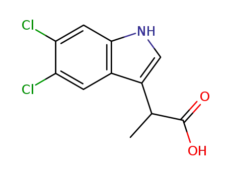 2-(5,6-Dichloro-1H-indol-3-yl)propanoic acid