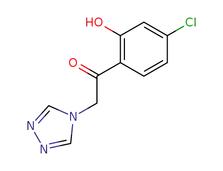 1-(4-chloro-2-hydroxyphenyl)-2-(4H-1,2,4-triazol-4-yl)ethanone