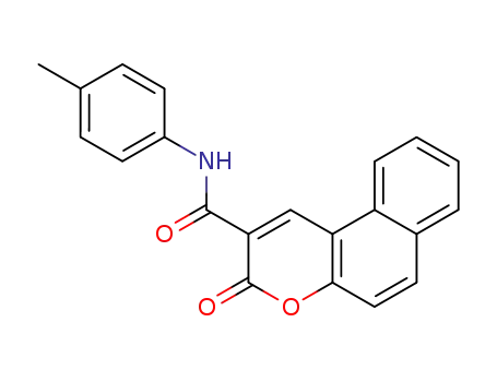 N-(4-Methylphenyl)-3-oxo-3H-naphtho<2,1-b>pyran-2-carboxamid