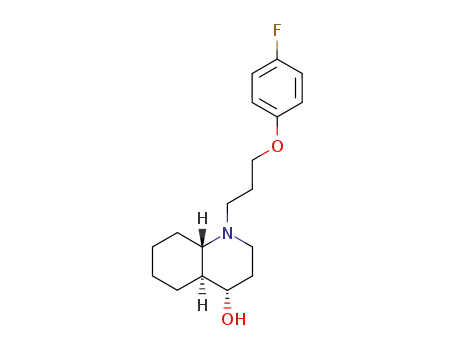 (4S,4aS,8aS)-1-[3-(4-Fluoro-phenoxy)-propyl]-decahydro-quinolin-4-ol