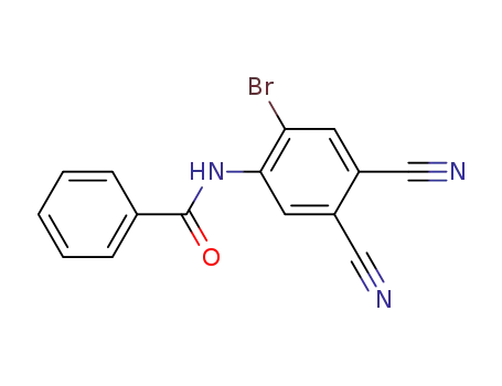 4-benzoylamino-5-bromophthalodinittrile