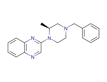 (S)-2-(4-benzyl-2-methyl-piperazin-1-yl)-quinoxaline