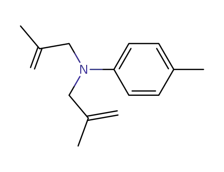 N,N-bis-(2-methylprop-2-enyl)-p-toluidine