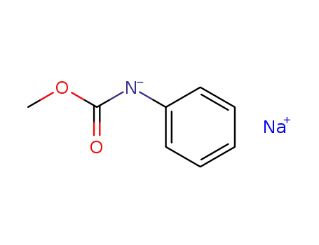 Molecular Structure of 62480-21-1 (Carbamic acid, phenyl-, methyl ester, sodium salt)