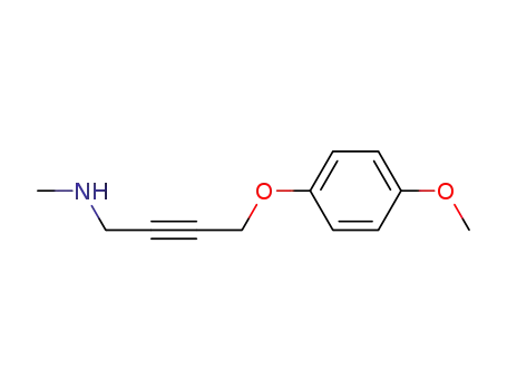 [4-(4-methoxy-phenoxy)-but-2-ynyl]-methyl-amine