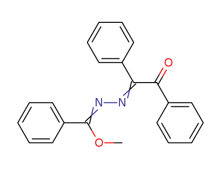 <i>N</i>'-(α'-oxo-bibenzyl-α-ylidene)-benzohydrazonic acid methyl ester