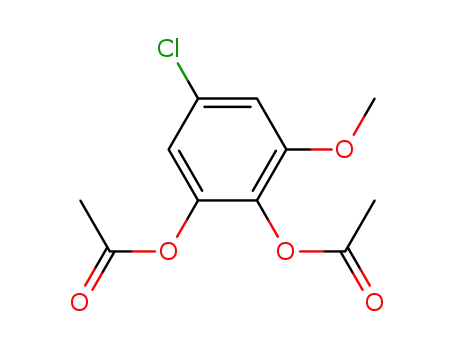 5-chloro-3-methoxycatechol diacetate