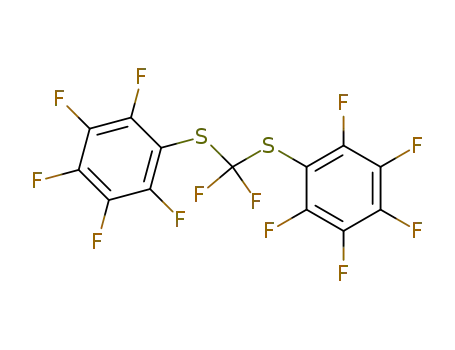 Bis(pentafluorophenylthio)difluoromethane