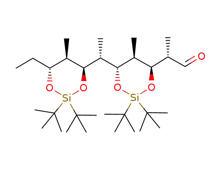 (2S,3S,4R,5R,6S,7S,8R,9R)-3,5:7,9-Bis<<bis(1,1-dimethylethyl)silylene>dioxy>-2,4,6,8-tetramethylundecanal