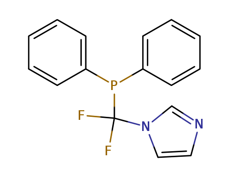 1H-Imidazole,1-[(diphenylphosphino)difluoromethyl]-                                                                                                                                                     