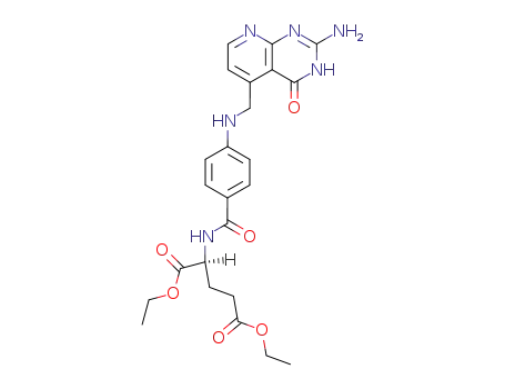 diethyl 4-(2-amino-4-hydroxypyrido<2,3-d>pyrimidin-5-yl)methylamino-benzoyl-L-glutamate