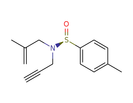 4-Methyl-benzenesulfinic acid (S)-(2-methyl-allyl)-prop-2-ynyl-amide