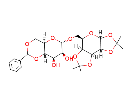 6-O-[4,6-O-benzylidene-α-D-mannopyranosyl]-1,2:3,4-di-O-isopropylidene-α-D-galactopyranoside
