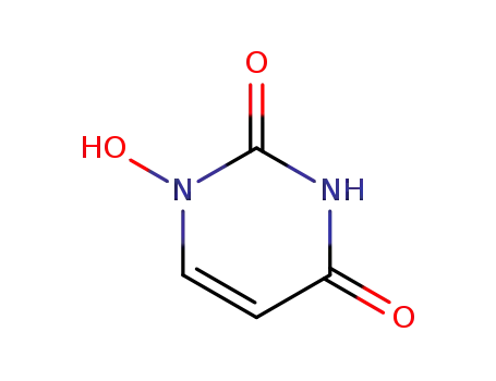Molecular Structure of 6584-65-2 (1-HYDROXYURACIL)