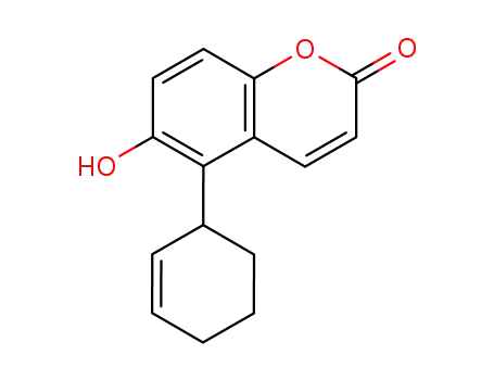 5-cyclohex-2-enyl-6-hydroxycoumarin