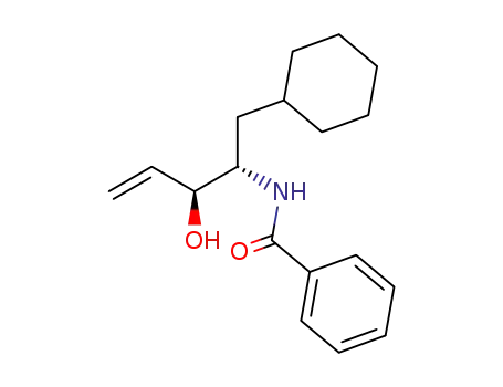 (-)-N-((2S,3S)-3-hydroxy-1-cyclohexyl-4-pentenyl)benzamide