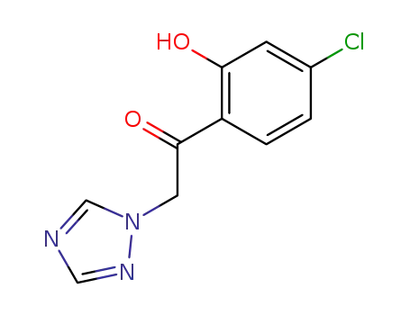 Ethanone, 1-(4-chloro-2-hydroxyphenyl)-2-(1H-1,2,4-triazol-1-yl)-