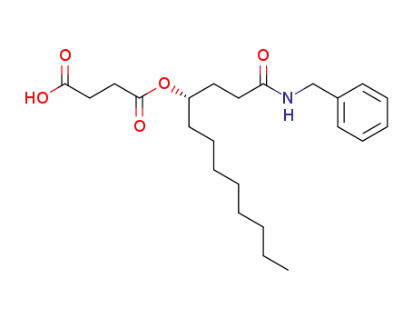Succinic acid mono-[(S)-1-(2-benzylcarbamoyl-ethyl)-nonyl] ester