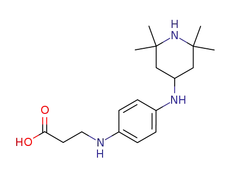 N-[4-(2,2,6,6-tetramethyl-4-piperidinyl)aminophenyl]-β-alanine