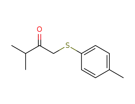 2-Butanone, 3-methyl-1-[(4-methylphenyl)thio]-