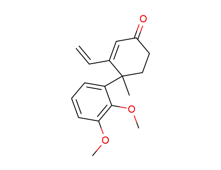 2-Cyclohexen-1-one, 4-(2,3-dimethoxyphenyl)-3-ethenyl-4-methyl-