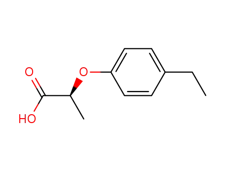 Propanoic acid, 2-(4-ethylphenoxy)-, (2S)-