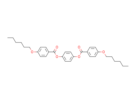 Benzoic acid, 4-(hexyloxy)-, 1,4-phenylene ester