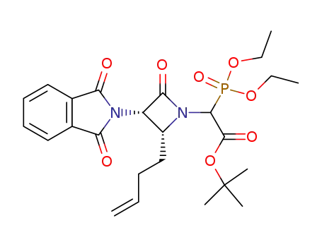 [(2R,3S)-2-But-3-enyl-3-(1,3-dioxo-1,3-dihydro-isoindol-2-yl)-4-oxo-azetidin-1-yl]-(diethoxy-phosphoryl)-acetic acid tert-butyl ester
