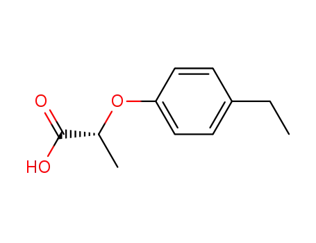 Propanoic acid, 2-(4-ethylphenoxy)-, (2R)-