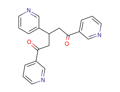 Molecular Structure of 94678-45-2 (1,3,5-TRI(3-PYRIDYL)1,5-PENTANOATE)