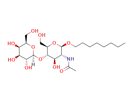 옥틸 2- (AcetylaMino) -2- 데 옥시 -4-O-β-D- 갈 락토 피라 노실 -β-D- 글루 코피 라노 시드