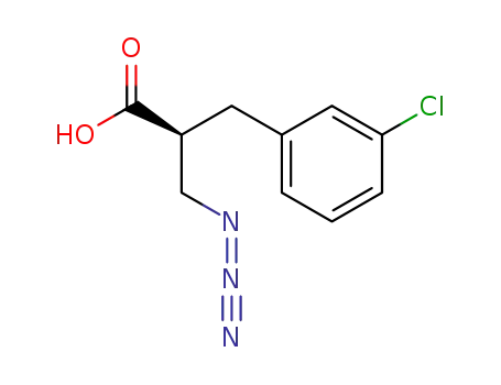 (R)-3-아지도-2-(3-클로로벤질)프로판산