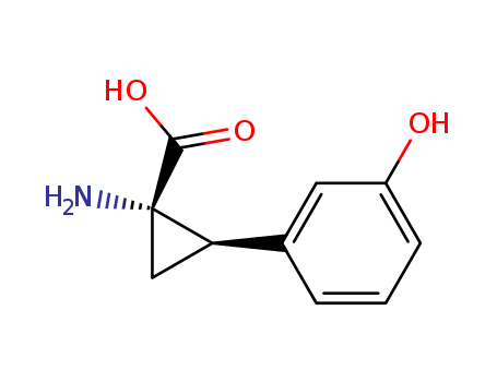 Cyclopropanecarboxylicacid, 1-amino-2-(3-hydroxyphenyl)-, cis- (9CI)