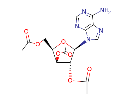 2',3',5'-Tri-O-acetylα-Adenosine