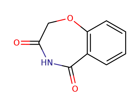 Molecular Structure of 14151-88-3 (BENZO[F][1,4]OXAZEPINE-3,5-DIONE)