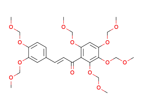 2-Propen-1-one,
3-[3,4-bis(methoxymethoxy)phenyl]-1-[2,3,4,6-tetrakis(methoxymethoxy)
phenyl]-, (2E)-
