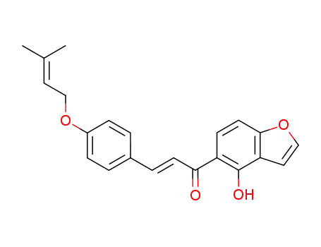 2'-hydroxy-4-prenyloxy-furano(2'',3'':4',3')chalcone