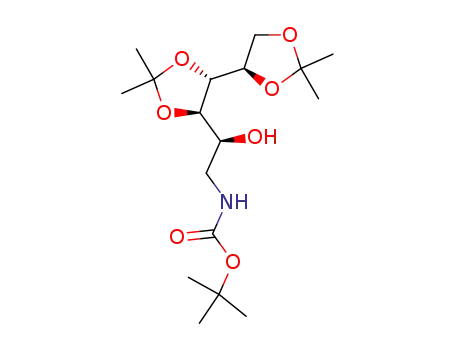 1-(N-tert-butoxycarbonyl)amino-1-deoxy-3,4;5,6-di-O-isopropylidene-D-glucitol